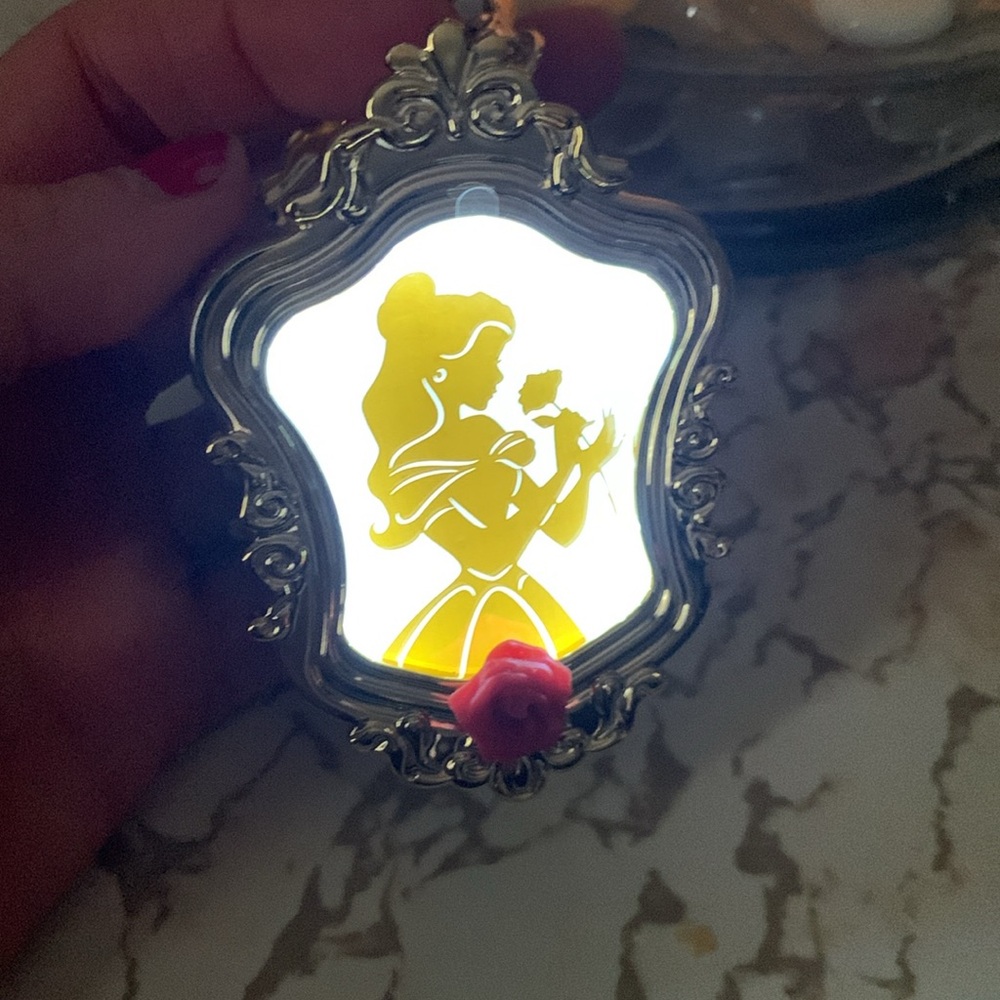 Limited Edition Bath & Body Works x Disney Belle Mirror Light up pocketbac